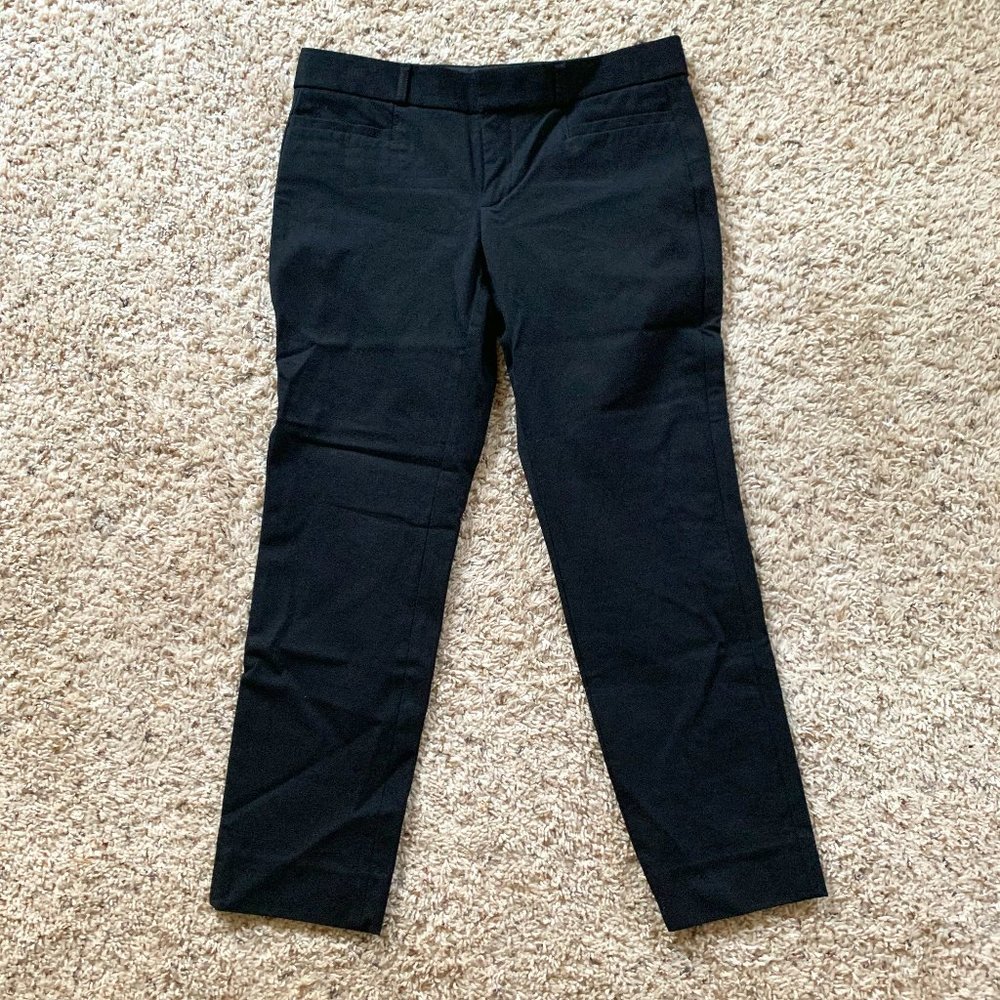 Banana republic black slim straight Pants